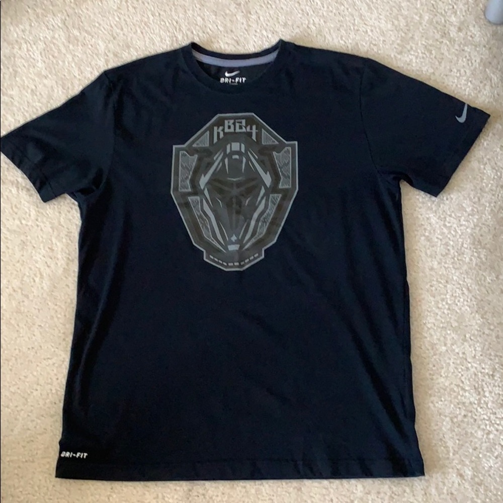 Black Nike Dri-Fit KB24 Emblem On Front Size L